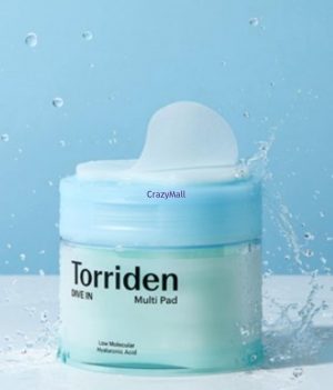 KR-0007 瘋Mall環球代購 - 韓國Torriden低分子透明質酸爽膚棉片 80片