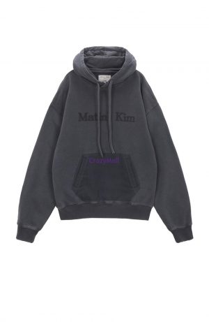 KR-0014-01 瘋Mall環球代購 - 韓國Matin Kim PIGMENT DYING LOGO HOODY