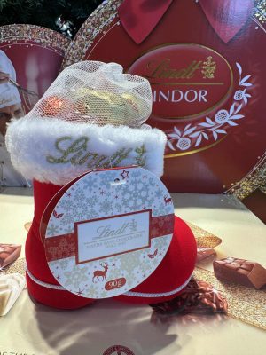 Lindt 聖誕襪禮包 90g