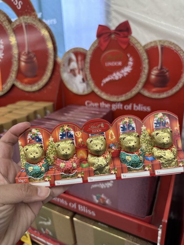 Lindt 聖誕小熊朱古力 50g