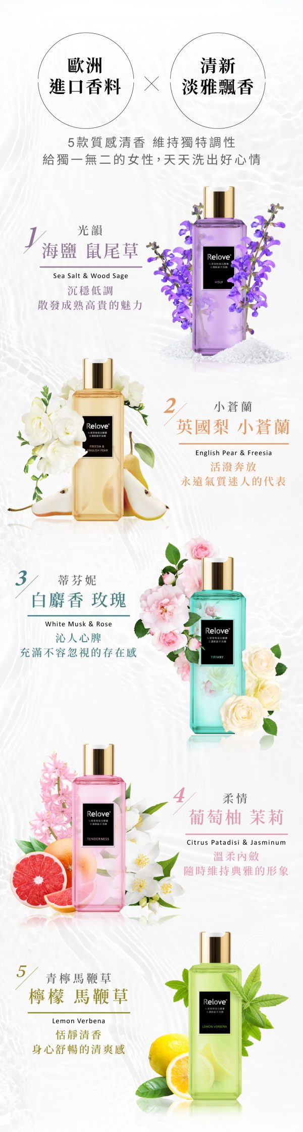 台灣Relove蛋白酵素去漬抑菌手洗精 4ml/220ml - 香港行貨