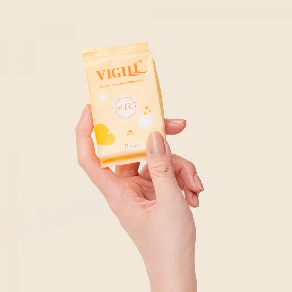 Vigill 婦潔 私密清新柔淨濕紙巾 (迷你包) - pH 弱酸防護、瞬效去味、隨身攜帶