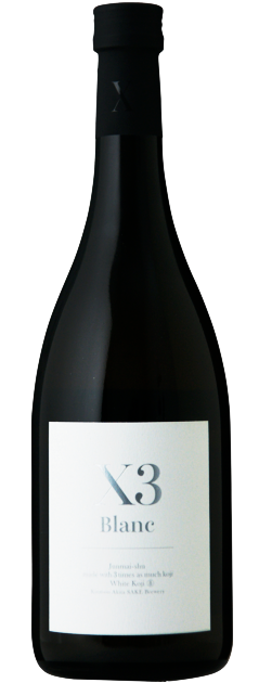 X3_BLANC_三倍麴。純米原酒_720 X3 BLANC 三倍麴。純米原酒 720ml
